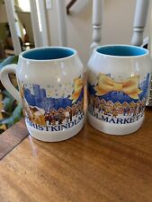 Christkindl Market Chicago 2016 Coffee Mugs (set of 2) Christmas Hot Chocolate picture