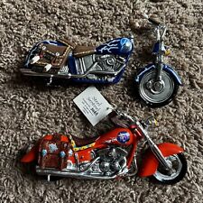 Vintage Spirit Of The Road Biker Collectors Indian Motorcycle model Lot Of 2 picture