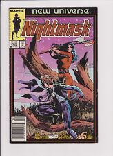 1986 Nightmask #4 NEW UNIVERSE Vintage Marvel Comic picture