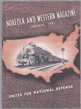 NORFOLK AND WESTERN MAGAZINE Vol. 19, No. 1, January, 1941 picture