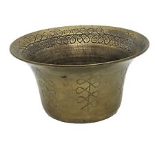 Vintage Sarna Solid Brass  Decorative Bowl picture