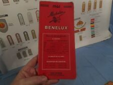Vintage MICHELIN BENELUX 1961 Red Travel Guide picture
