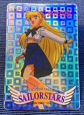 Sailor Moon Stars Prism Sticker Card- Vintage 90s Japan, Sailor Venus, #752 picture