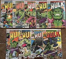 Incredible Hulk #221-226, 228-230 Marvel Comics Lot picture