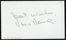 Doris Dowling d2004 signed autograph 3x5 Cut American Actress in The Crimson Key picture