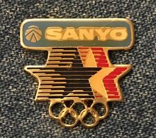 Sanyo Olympic Sponsor Pin ~ 1984 Los Angeles with Stars in Motion picture