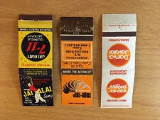 (3) Jai-Alai Matchbook Covers, Lot #2 picture