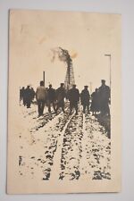 No. 1 Oil Well Rig Gusher RPPC Postcard (UNPOSTED WITH WRITING). picture