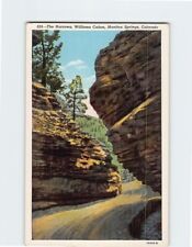 Postcard The Narrows William Canyon Manitou Springs Colorado USA picture