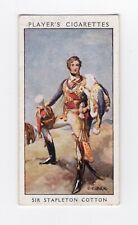 Players Fashion Card #26 Sir Stapleton Cotton, Dragoons Penninsular War picture