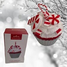 Hallmark Keepsake Christmas Cupcake Holiday Merry-Mint Candy Cane No 13 2022 picture