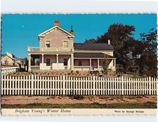 Postcard Brigham Young's Winter Home St. George Utah USA picture