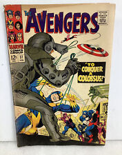 The Avengers #37 February 1967 To Conquer A Colossus. Marvel Comic Book 12Cent picture