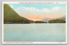 Postcard Looking South From Huletts Landing On Lake George New York picture