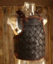Medieval Mercenary Leather Body Armour Leather Breastplate Armor Larp Cosplay picture