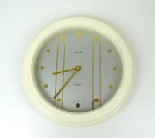 VERY RARE POSTMODERN 80s VINTAGE MINIMALIST MEMPHIS AGE WALL CLOCK BY ZENTRA picture