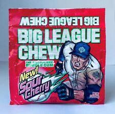 Vintage 2000 Amurol BIG LEAGUE CHEW Bubble Gum 6” candy container SOUR CHERRY picture