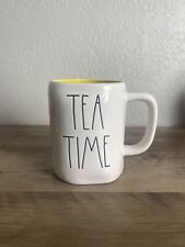 Rae Dunn  TEA TIME Mug Cup  by Magenta dishwasher microwave safe Modern  picture