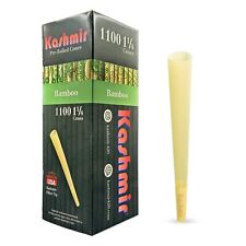 Kashmir Pre Rolled Cones 1-1/4 Bamboo Slow Burning Rolling Paper Cones 1100 Ct picture
