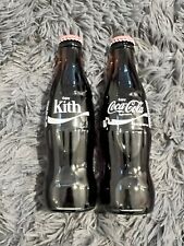 Kith x Coca Cola 8 oz. Coke Bottle LIMITED COLLECTOR'S EDITION SET OF 2 SEALED picture