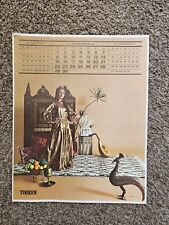 Vintage Timken Calendar November  1970 picture
