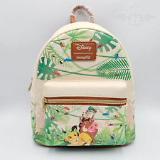 Loungefly Disney The Lion King Jungle Scene Mini Backpack New picture