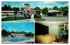 VTG Wonderland Motel, Multi-View, Fort Myers, FL Postcard picture