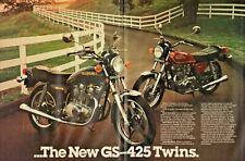 1979 Suzuki GS-425 & 425E Twins - 2-Page Vintage Motorcycle Ad picture