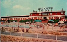 Postcard Hotel Motel Cool Harbor Motel pool Front Royal Virginia VA picture