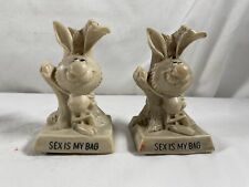 ONE Vintage 1968 Russ Wallace Berrie Figurine Sex is my Bag #123 picture