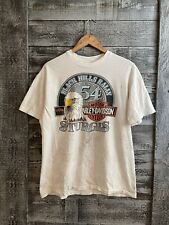 Harley Davidson Black Hills Rally Sturgis T Shirt 100% Cotton White Men’s Large picture