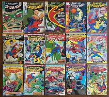 Marvel AMAZING SPIDER-MAN 15 Comic Lot 1967-1976 #55 69 77 96 98 111 120 more picture