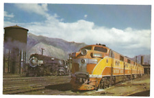 Train Engine Queen Mary Diesel Ogden Utah 1949 Southern Pacific 8.75 x 5.5 In picture