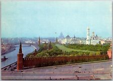 Postcard: Moscow - View of the Kremlin - Vintage 1966 Photo by A. Garanin A139 picture