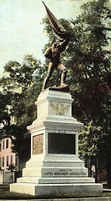 c1905 SAVANNAH GEORGIA JASPER MONUMENT MADISON SQUARE UNDIVIDED POSTCARD 44-44 picture