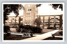 Mt. Pleasant MI RPPC Central Michigan College Education Real Photo Old Postcard picture