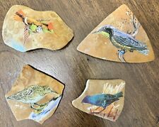 Beautiful Hand Painted Bird Gourd Buttons  picture