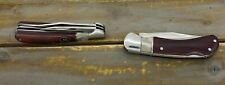 Winchester 2008 Limited Edition Ersatz Mother of Pearl Wood Handle Knife 2 Set picture