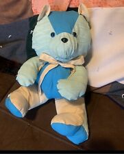 Memory Bear w/ Voice Recorder, Handmade from Your Loved Ones Clothing, Heirloom picture