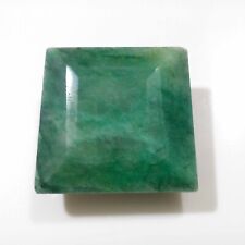 Gorgeous Brazilian Green Emerald Square Shape 303 Crt Faceted Loose Gemstone picture