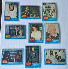 1977 Star Wars Series 1 Blue Card Complete set 1-66 Good+ picture