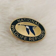National Wildlife Refuges Souvenir Enamel Lapel Pin w/ Blue Goose picture