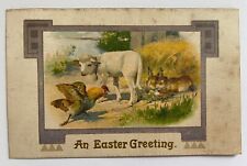 Easter Postcard 1908 One Cent Stamp Clinton, Minn. Divided back picture