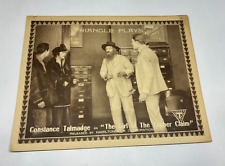 Rare The Girl Of The Timber Claim Vintage 1918 Movie Poster Constance Talmadge picture
