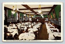 Postcard Hotel Occidental Famous Dinning Rooms Interior Washington D.C. picture