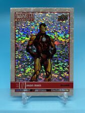 2021/22 Upper Deck Marvel Annual Iron Man Silver Sparkle #37 picture