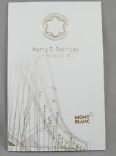 Montblanc Henry E. Steinway Limited Edition Pen Store Brochere/Booklet - New picture