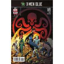 X-Men: Blue #7 in Near Mint minus condition. Marvel comics [t/ picture
