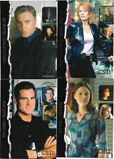 2003 CSI tv show trading cards - F1 F2 F4 F5 -  picture