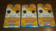 2000 HAMTARO 3 SEALED UNSEARCHED UNWEIGHTED TRADING CARD PACK LOT,  picture